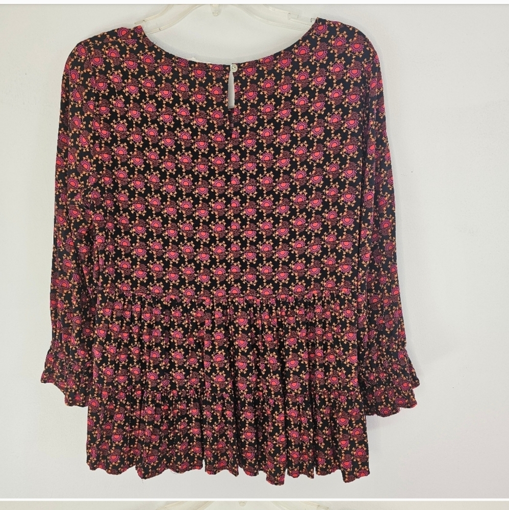 Jane and Delancey Women's Babydoll Long Sleeve Blouse Size‎ Medium